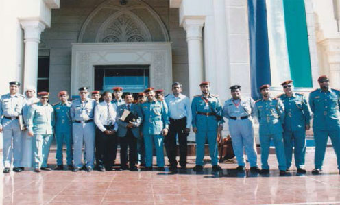 With-Sharjah-Police-team